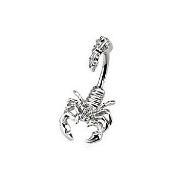 Skorpion Bauchnabelpiercing - Tolles Nabelpiercing