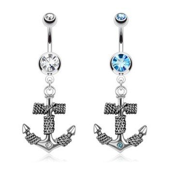 Anker Bauchnabelpiercing