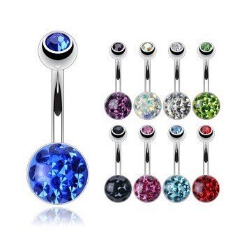 Epoxy Bauchnabelpiercing