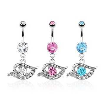 Bauchnabelpiercing Auge