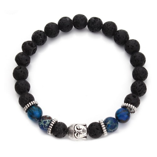 Buddha Lava Armband