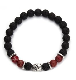 Lava Armband Buddha