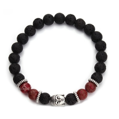 Lava Armband Buddha