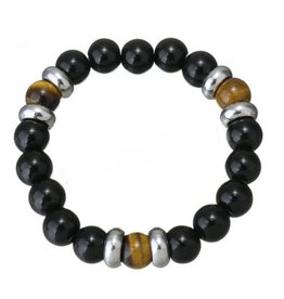 Armband  Achat - Tigerauge