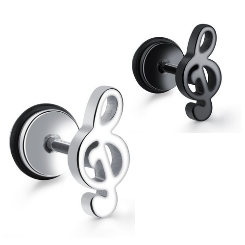Ohrstecker Notenschlüssel