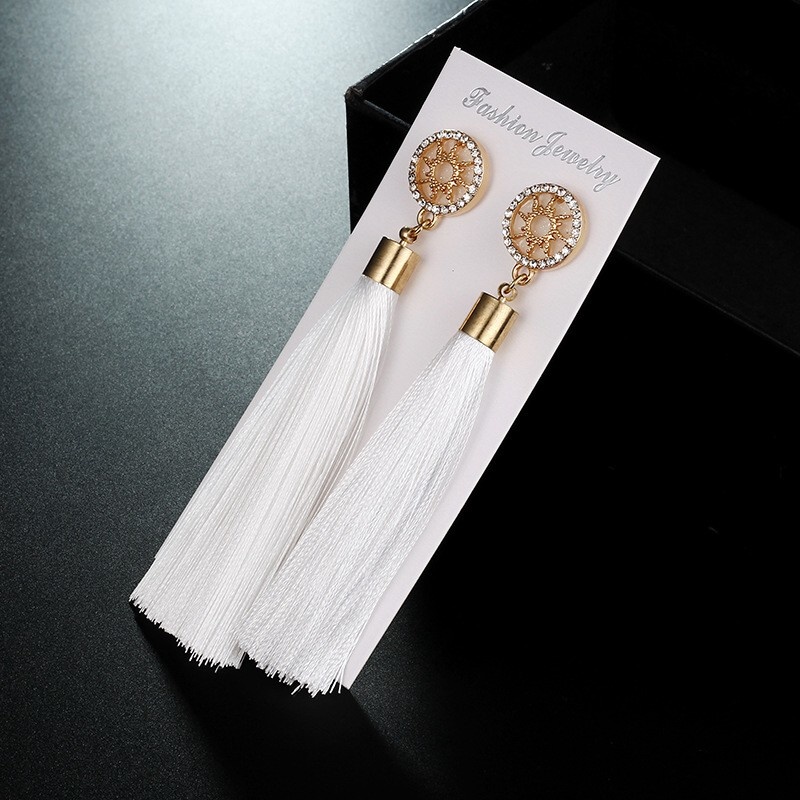 Tassel Ohrringe lang