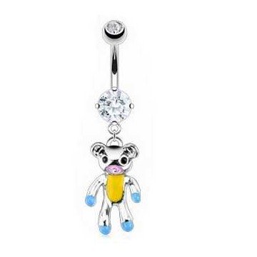 Bauchnabelpiercing Teddybär