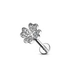 Ohrpiercing Kleeblatt – Innengewinde