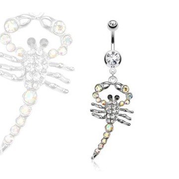Skorpion Bauchnabelpiercing