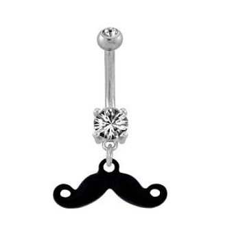 Mustache Bauchnabelpiercing