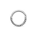 Septum - Helix Piercingring  silber-färbig