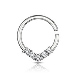 1,2 x 8 mm Piercing Ring biegbar