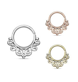 1,2 x 9 mm Septum Ring Ornament