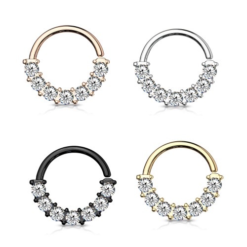 1,2 x 8 mm Biegbarer Piercingring