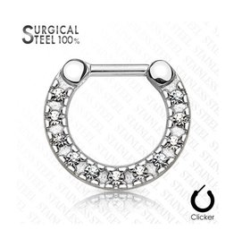 Septum Clicker Edelstahl