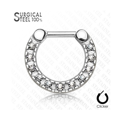 Septum Clicker Edelstahl