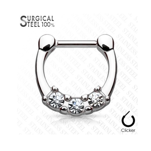 Septum Klicker Edelstahl