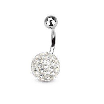 Glitzer Bauchnabelpiercing