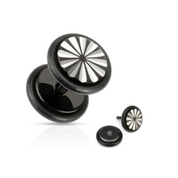 Schwarzer Fakeplug