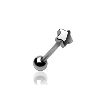 Stern Zungenpiercing