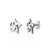 Stern Ohrstecker Edelstahl