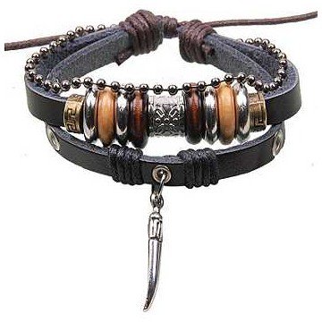 Armband aus Leder