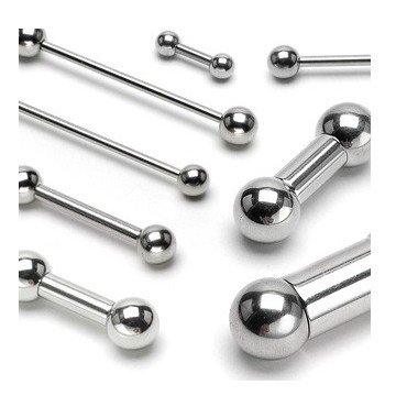 Gerades Piercingbarbell 5 mm