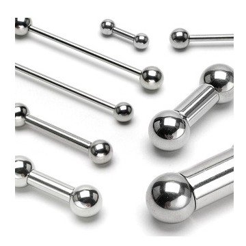 Piercingstab 4 mm für Intimpiercing