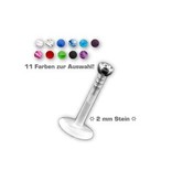 Kunststoff Labret- 10 tolle Farben