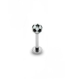 Piercingstecker Fußball