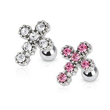 Traguspiercing KREUZ