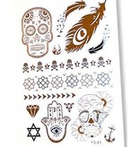 Fake Tattoos Metallic