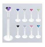 Kunststoff Labret - 9 Farben