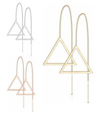 Durchzieher Ohrringe Rosegold