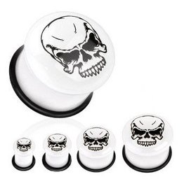 Acryl Plug Skull