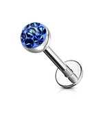 Labret Stecker mit 4 mm Epoxy-Kugel