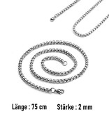 Damen  Anhänger Herzen mit Zirkoniasteinchen