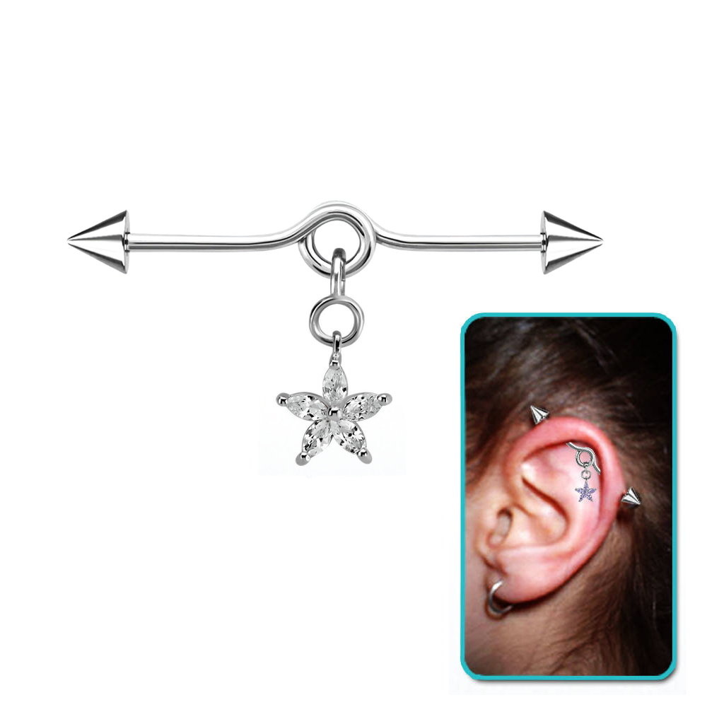Industrialpiercing 38 mm