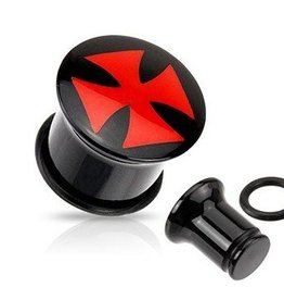 Acryl Plug Kreuz