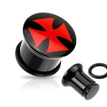 Acryl Plug Kreuz