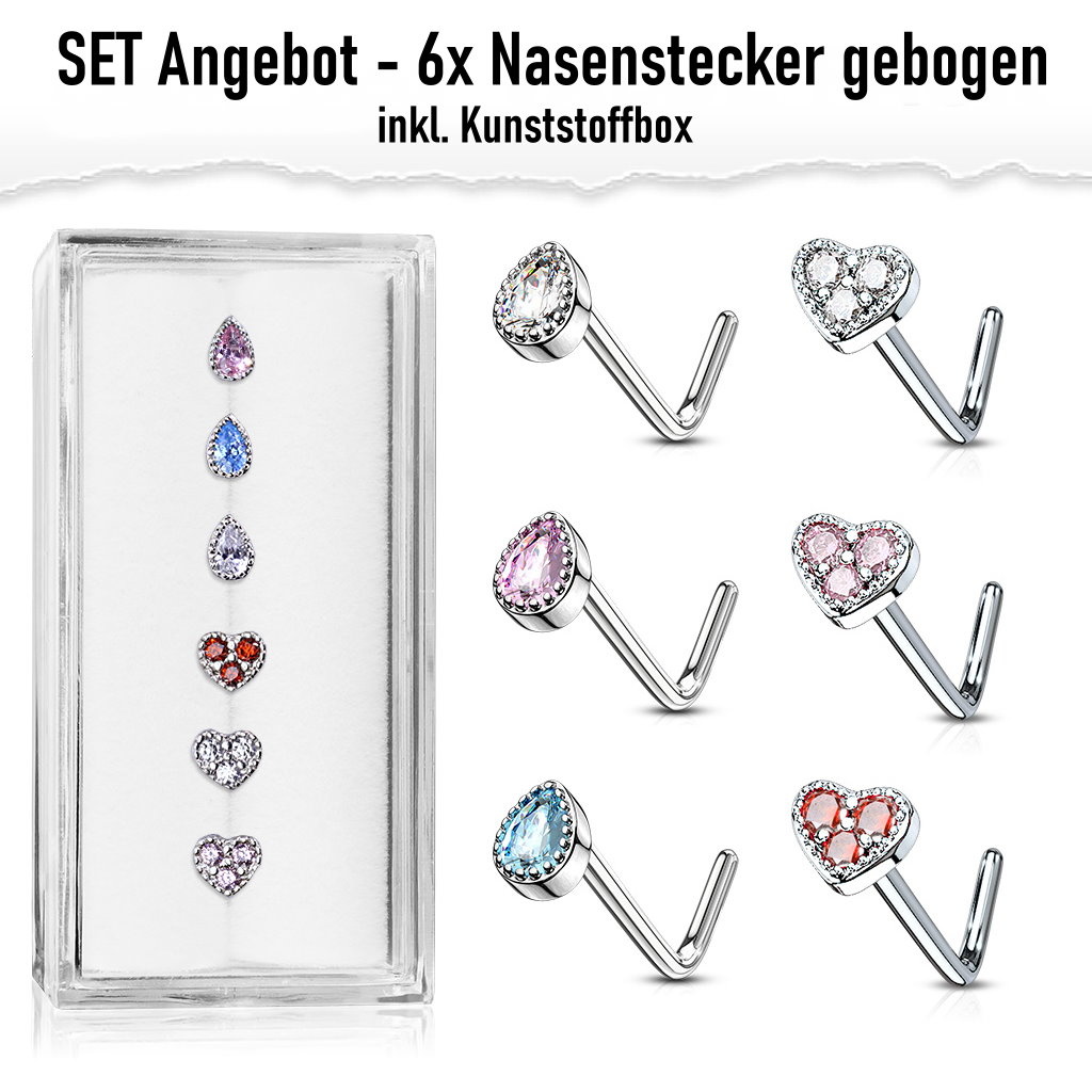 Nasenstecker Set Angebot