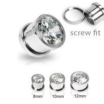 Flesh Tunnel Zirkonia