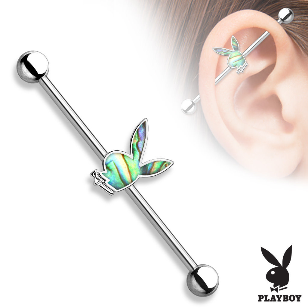 38mm Industrial Piercing Playboy
