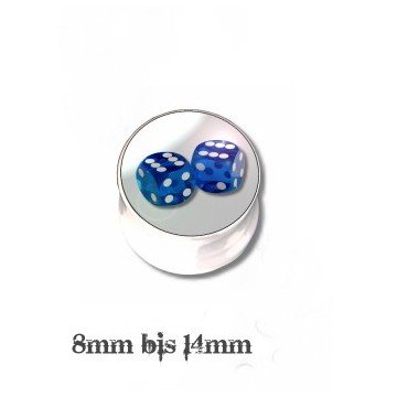 Acryl Plug Würfel