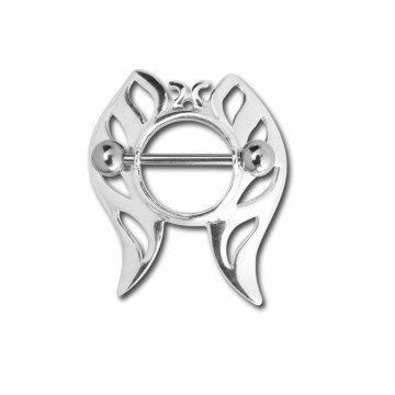 Brustpiercing Schild
