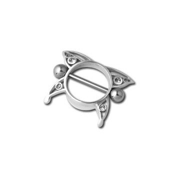 Brustpiercing Schild