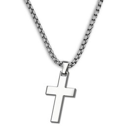 Edelstahlanhänger Kreuz