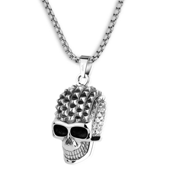 Totenkopf Anhänger Edelstahl