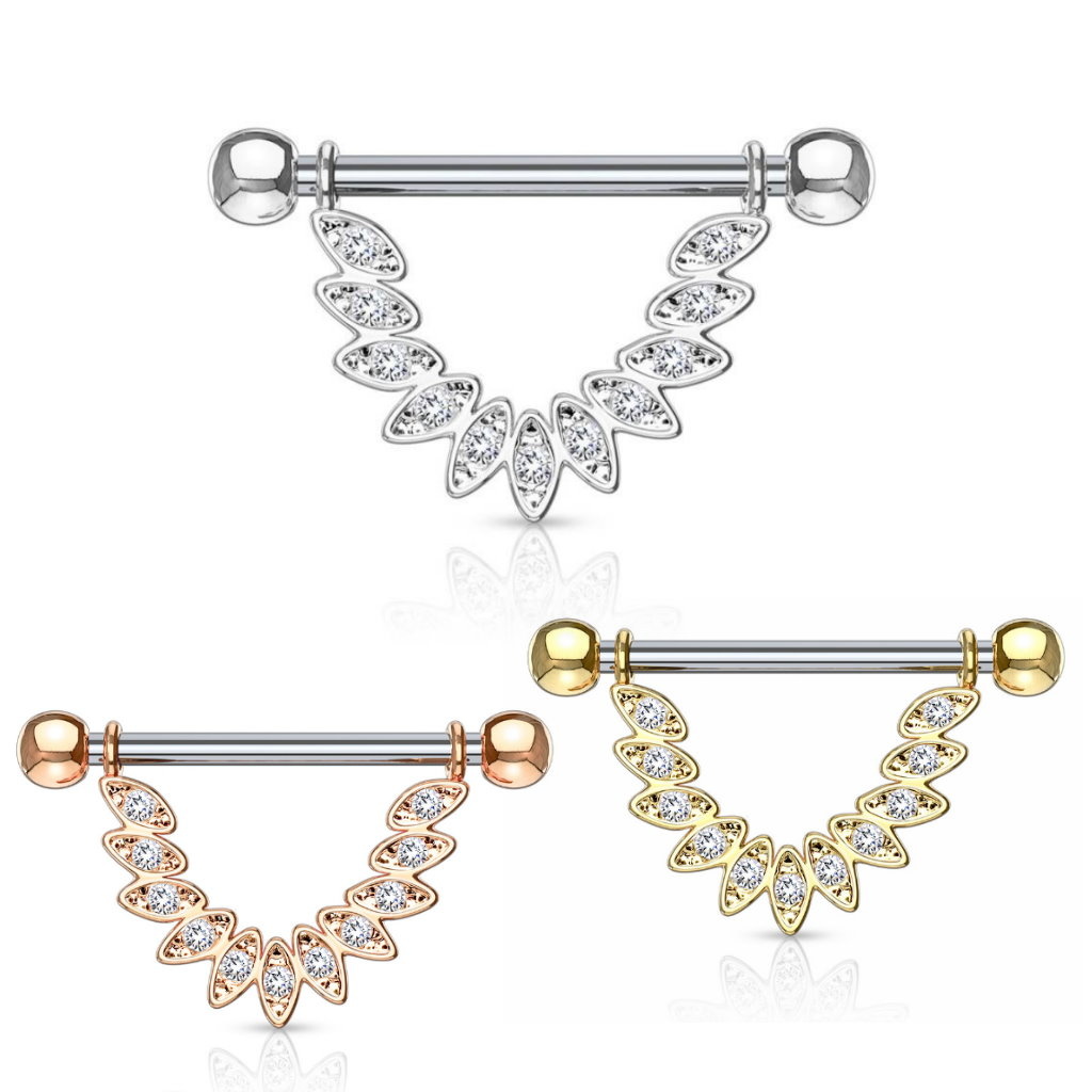 Brustwarzenpiercing Frau