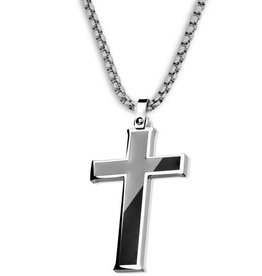 Kreuz Anhänger Stahl